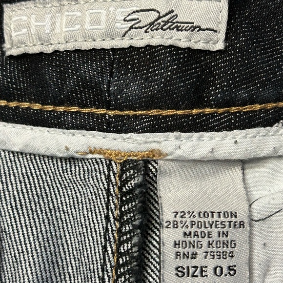 Chico’s Wide Leg Jeans - Picture 4 of 4